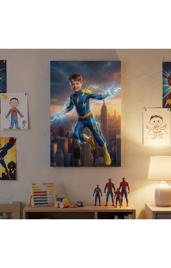 Πορτρέτο Hero Style - Γίνε Υπερήρωας 