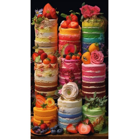Cake fantasy - Πίνακας σε καμβά Cake fantasy - Πίνακας σε καμβά