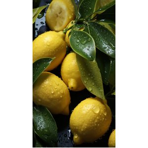 Fresh lemons - Πίνακας σε καμβά