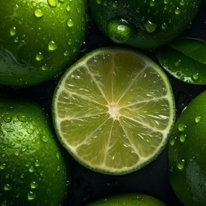 Fresh limes - Πίνακας σε καμβά