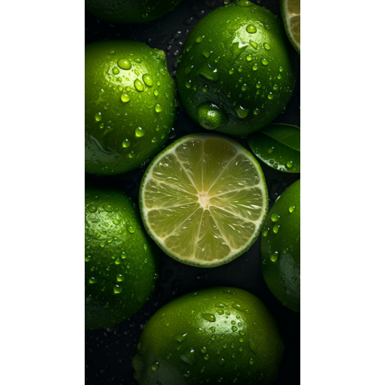 Fresh limes - Πίνακας σε καμβά Κάδρα / Καμβάδες