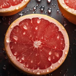 Grapefruit love - Πίνακας σε καμβά