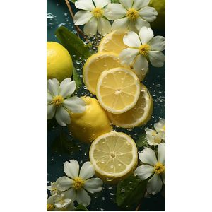 Lemon juice 2 - Πίνακας σε καμβά