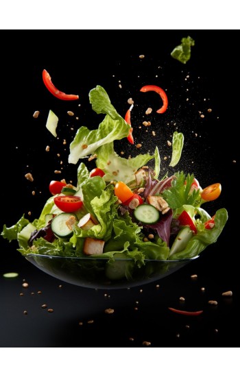 Mix salad - Πίνακας σε καμβά