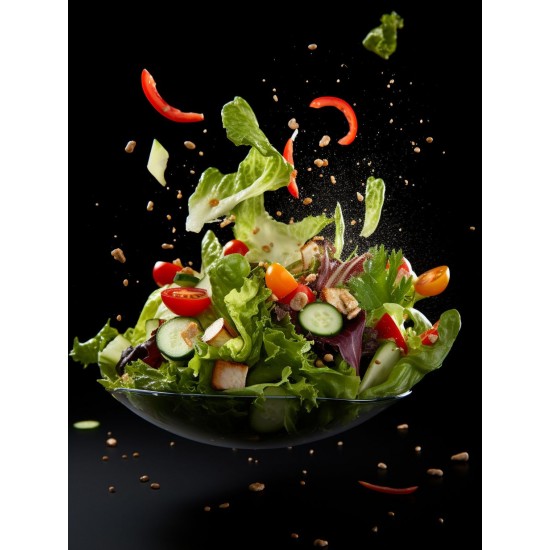 Mix salad - Πίνακας σε καμβά - Πίνακας σε καμβά Κάδρα / Καμβάδες