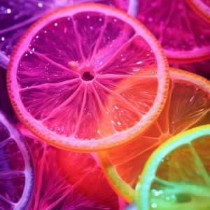 Neon colors - Πίνακας σε καμβά