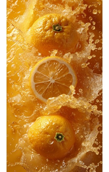 Orange juice - Πίνακας σε καμβά