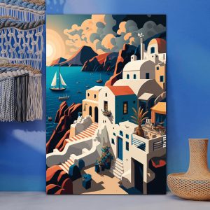 Thira - Πίνακας σε καμβά Thira - Πίνακας σε καμβά