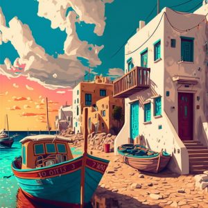 Adventure island 2 - Πίνακας σε καμβά