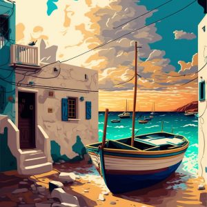 Adventure island - Πίνακας σε καμβά