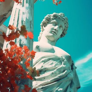 Ancient statue - Πίνακας σε καμβά Ancient statue - Πίνακας σε καμβά