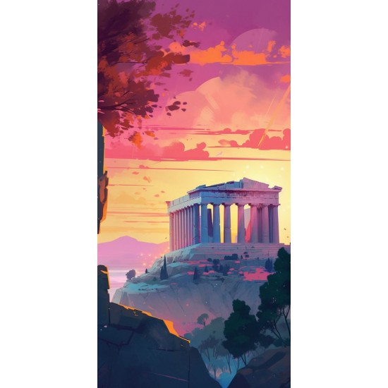 Athens parthenon 4 - Πίνακας σε καμβά Κάδρα / Καμβάδες
