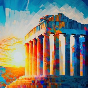Athens parthenon - Πίνακας σε καμβά Athens parthenon - Πίνακας σε καμβά