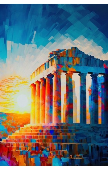 Athens parthenon - Πίνακας σε καμβά