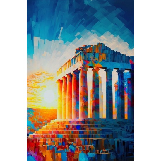 Athens parthenon - Πίνακας σε καμβά Κάδρα / Καμβάδες