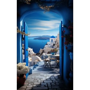 Balcony view 2 - Πίνακας σε καμβά Balcony view 2 - Πίνακας σε καμβά