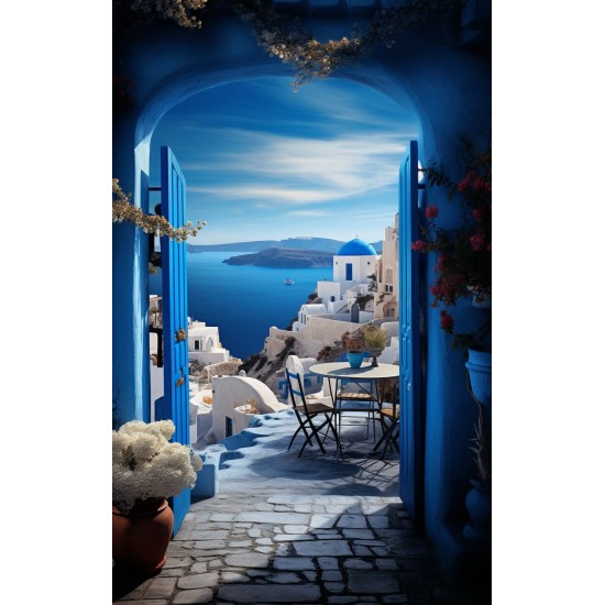 Balcony view 2 - Πίνακας σε καμβά