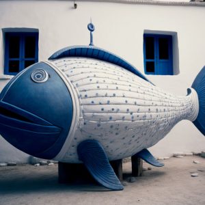 Big fish -  Πίνακας σε καμβά