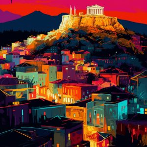 Life and soul - Πίνακας σε καμβά