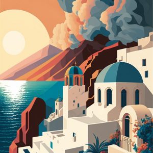 Love island - Πίνακας σε καμβά