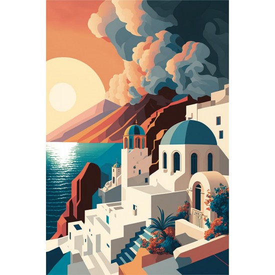 Love island - Πίνακας σε καμβά