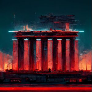 Red glory - Πίνακας σε καμβά