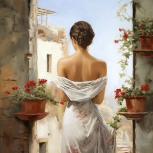 Romantic - Πίνακας σε καμβά Romantic - Πίνακας σε καμβά