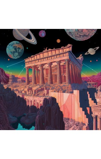 Space Hellas - Πίνακας σε καμβά