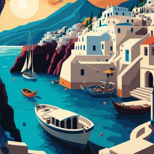 Treasure island - Πίνακας σε καμβά
