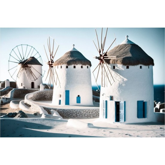 Windmills - Πίνακας σε καμβά