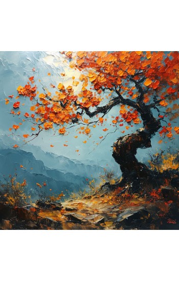 Autumn tree 2 - Πίνακας σε καμβά