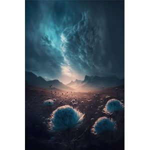 Flowers field - Πίνακας σε καμβά