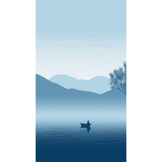 Leaving spaces - Πίνακας σε καμβά