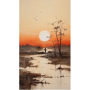 Minimalist ink - Πίνακας σε καμβά