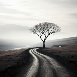 Minimalist road - Πίνακας σε καμβά