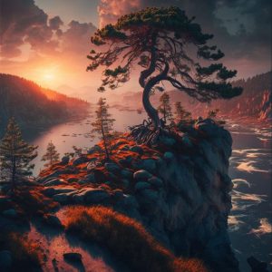 Morning light - Πίνακας σε καμβά