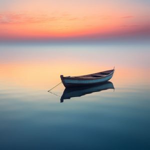 Sea boat - Πίνακας σε καμβά