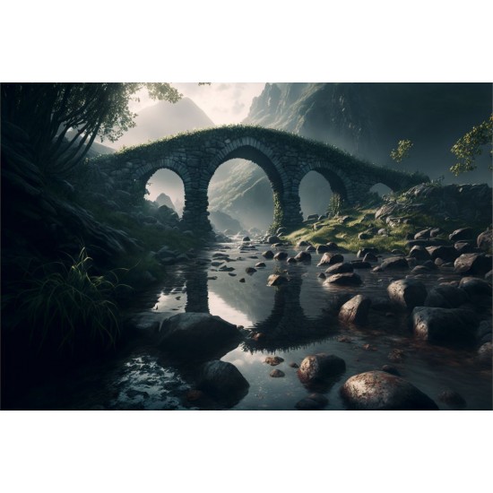 Stone bridge 2 - Πίνακας σε καμβά