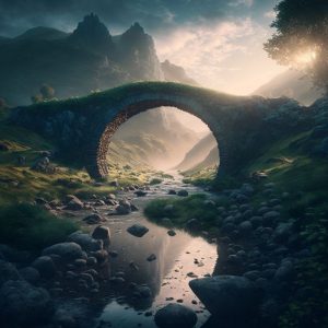 Stone bridge 3 - Πίνακας σε καμβά