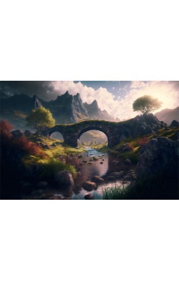 Stone bridge - Πίνακας σε καμβά