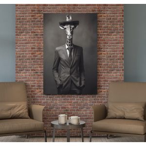 Elegant giraffe - Πίνακας σε καμβά Elegant giraffe - Πίνακας σε καμβά