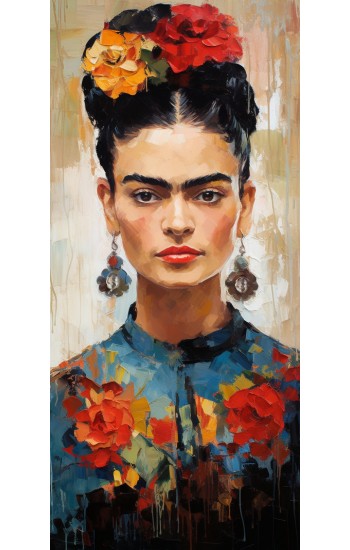 Abstract Frida 1 - Πίνακας σε καμβά