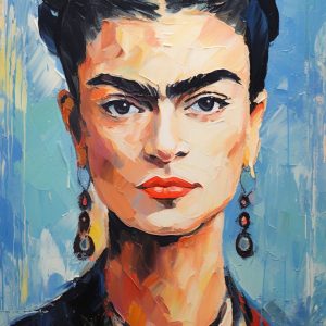 Abstract Frida 2 - Πίνακας σε καμβά