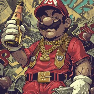 Cash in hand - Πίνακας σε καμβά