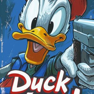 Duck you - Πίνακας σε καμβά