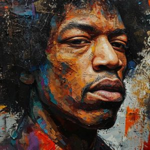 Jimi - Πίνακας σε καμβά