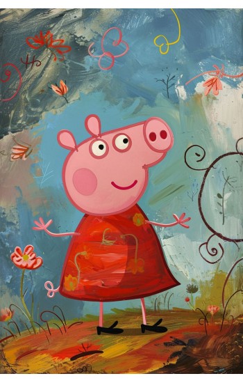 Little pig - Πίνακας σε καμβά
