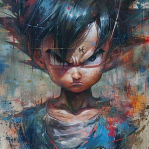 Manga art - Πίνακας σε καμβά