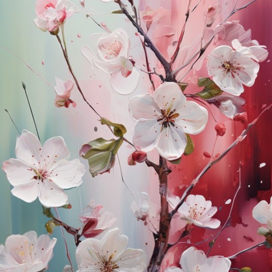 Blossom cherry 2 - Πίνακας σε καμβά