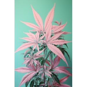 Cannabis 1 - Πίνακας σε καμβά